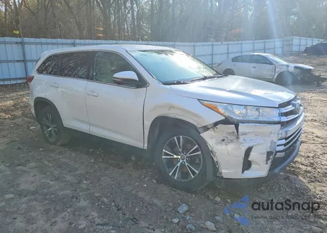 2019 Toyota Highlander Le from USA, damaged, VIN 5TDZZRFH4KS326656
